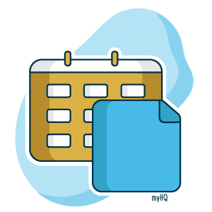 Plan Schedule Sticker by myHQ