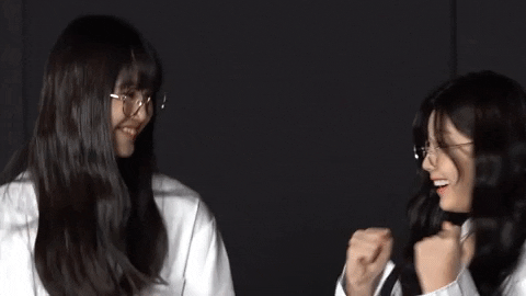 K-Pop Hug GIF