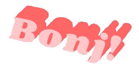 Bonjour Bonj Sticker