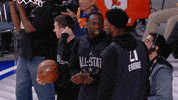 nba all star smile GIF by NBA