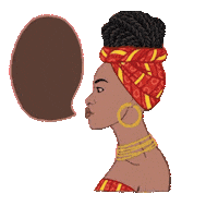Africans Sticker