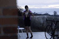 munbaik_cycling pink beauty tree cycling GIF