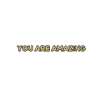 You Are Amazing Love It Sticker by Defin8 Fitness
