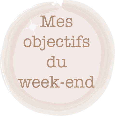 haynat44 to do list week end objectifs mataliaart Sticker