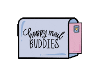 Buddies Happy Mail Sticker