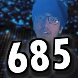 685