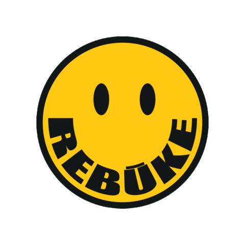 rebukemusic giphyupload techno rave tech house Sticker