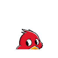 Bird Looking Sticker by Flocksy