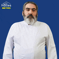 METRO_FRANCE oh chef metro bleu GIF