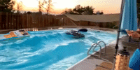 Pool Splashes Wildly as Fresh Quake Hits Southern California
