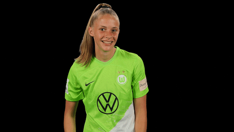 Happy Goal GIF by VfL Wolfsburg