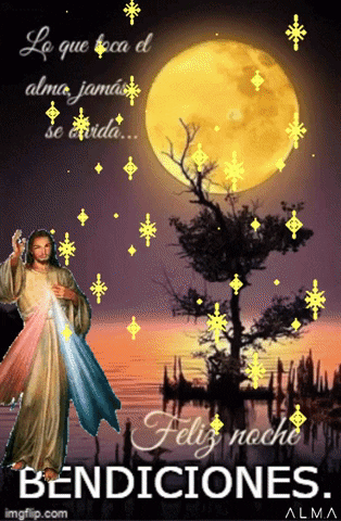 alma-b1a5 giphygifmaker giphyattribution buenas noches bendiciones GIF