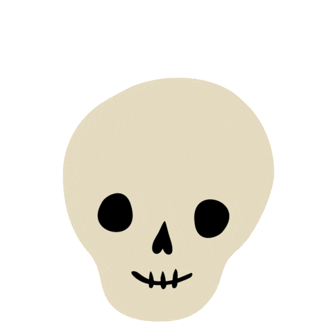 Day Of The Dead Halloween Sticker by Meri Meri