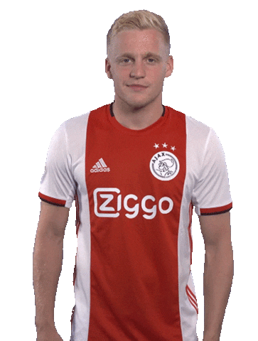van de beek amsterdam Sticker by AFC Ajax