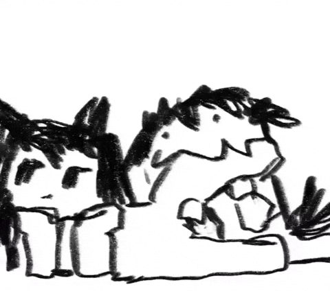 riamupop couple rawr bite GIF