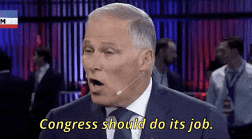 election2020 jay inslee congress should do its job GIF