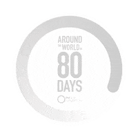 Around The World Sticker by PHMG