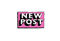 Pink Post Sticker by musketon