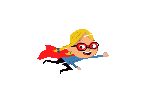 Superhero Flying Sticker by Barnardo's