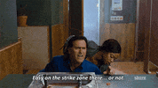 bruce campbell starz GIF by Ash vs Evil Dead