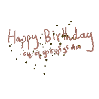 hoyvonne happy happy birthday evedec myanmar happy birthday Sticker