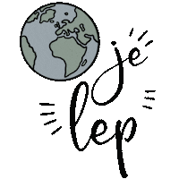 World Sticker by Kaat