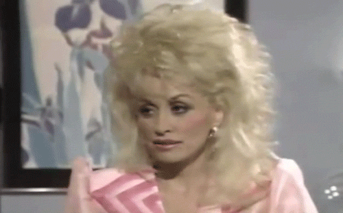 Excuse Me Yes GIF by Dolly Parton