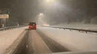Snow Causes Dangerous Road Conditions in Wales