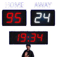 24 Away Sticker