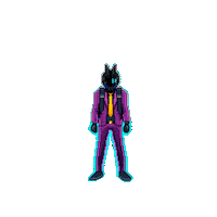 Mask Cyberpunk Sticker