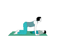 Baby Yoga Sticker
