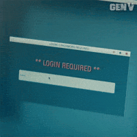 Login Gen V GIF by Amazon Prime Video