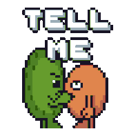 Tell Me Potato Sticker by Potatoz by 9GAG