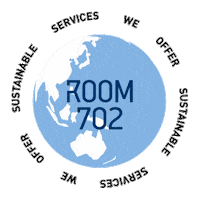 The World Sustainability Sticker by ROOM 702