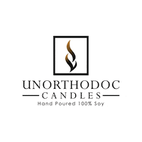 Unorthodoc candles soy candles candle company unorthodoc candles Sticker
