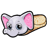 Pink Sparkle Sticker by Basic Fun!