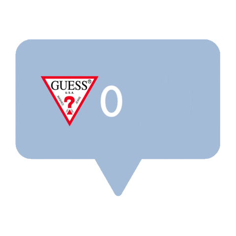guess like thank you fall shop Sticker