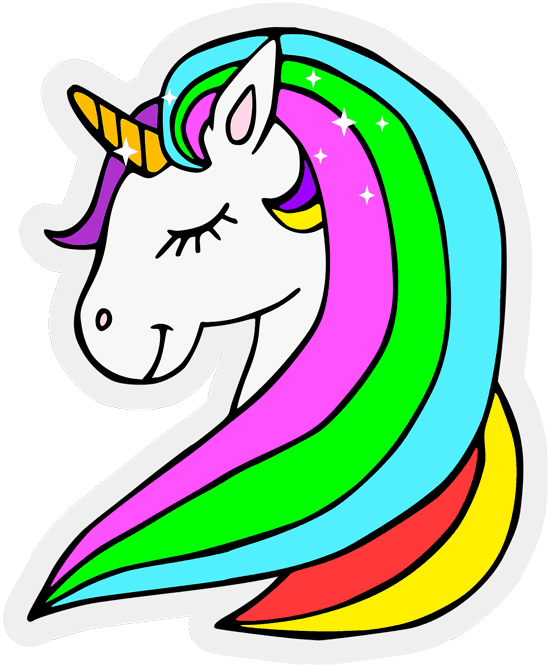 Rainbow Love Sticker by MockoFun