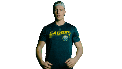 National Hockey League Thumbs Up Sticker by Buffalo Sabres