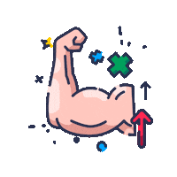 Fitness Academia Sticker by Trakto