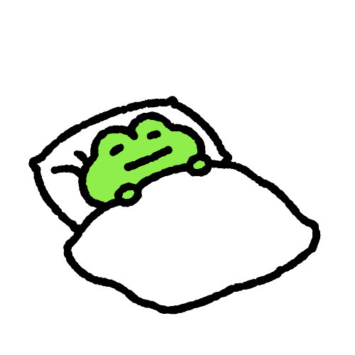 Good Morning Sleeping Sticker