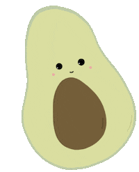 rachelashby gif artist avocado rachelhei Sticker
