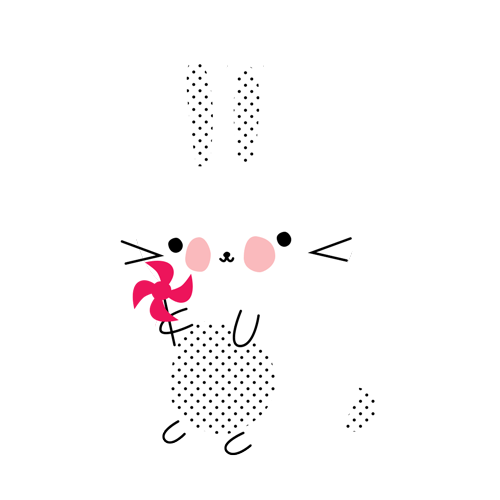 fun conillo Sticker