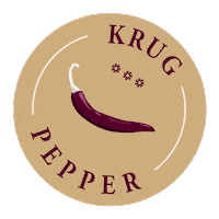 Krugchampagne pepper krug worldofcraft kruglovers Sticker