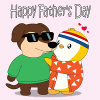 Fathers Day Dog GIF by ChesterAbstract
