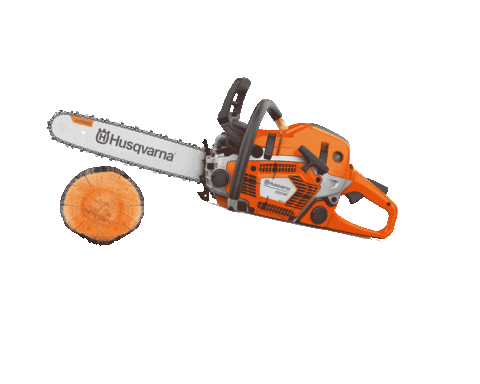 cut chainsaw Sticker