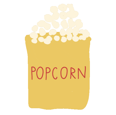 Netflix Popcorn Sticker