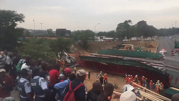 Deaths in Johannesburg Motorway Bridge Collapse