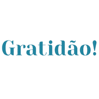 Gratidao Grata Sticker by Selena MKT