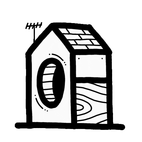 House Smoking Sticker by drü egg